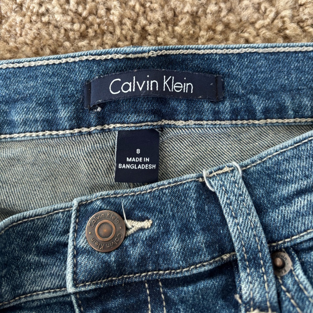Woman’s Calvin Klein Blue Denim Jeans
